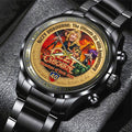 Ozzy Osbourne: The Ultimate Sin 40th Anniversary Black Stainless Steel Watch – TMTHU4982