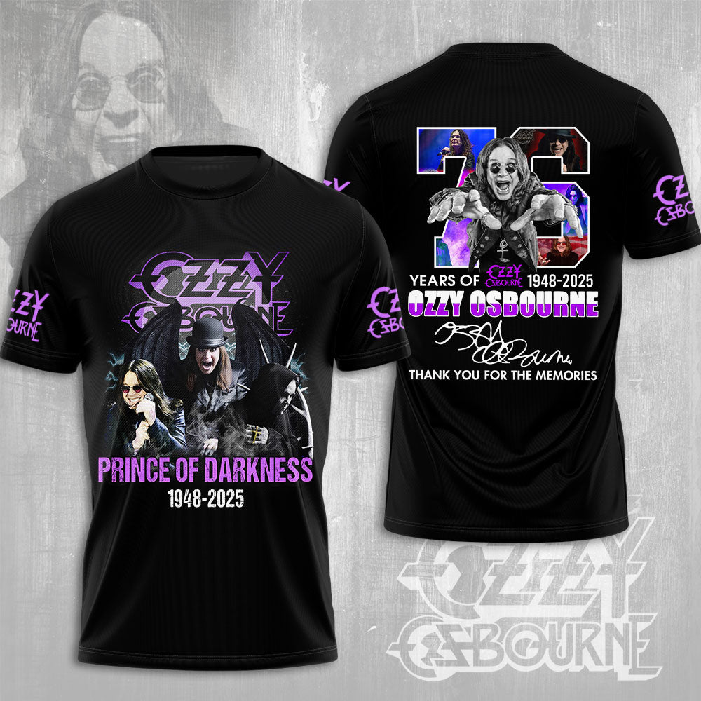 Ozzy Osbourne 3D Apparel – MAITM 12238