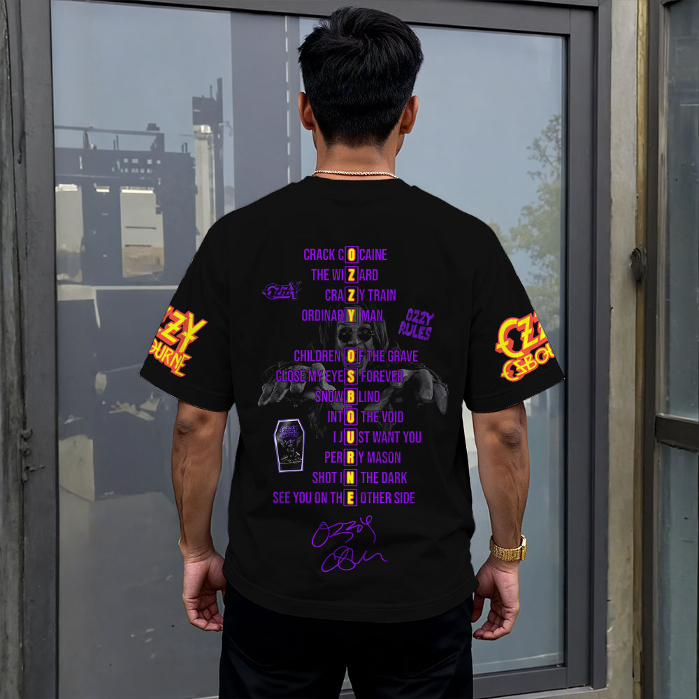 Ozzy Osbourne 3D Apparel – MAITM 12351