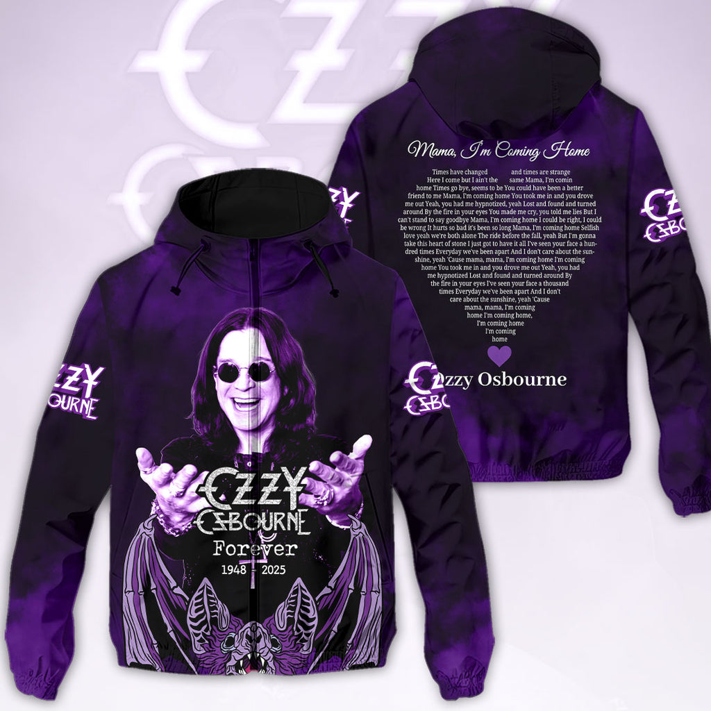 Ozzy Osbourne 3D Windbreaker Jacket – HOATT14906