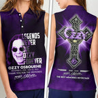 Ozzy Osbourne Women Sleeveless Polo Shirt – HOATT17056