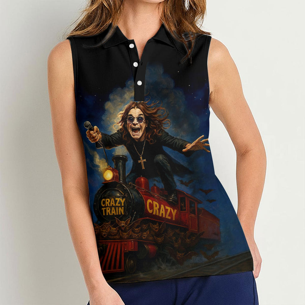 Ozzy Osbourne Women Sleeveless Polo Shirt – HOATT17057