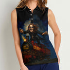 Ozzy Osbourne Women Sleeveless Polo Shirt – HOATT17057