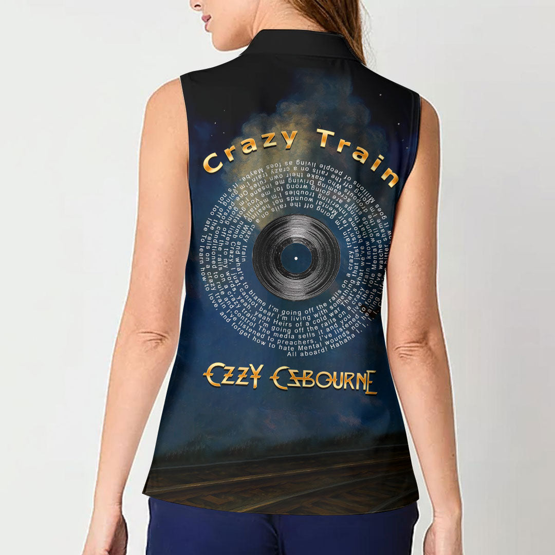 Ozzy Osbourne Women Sleeveless Polo Shirt – HOATT17057