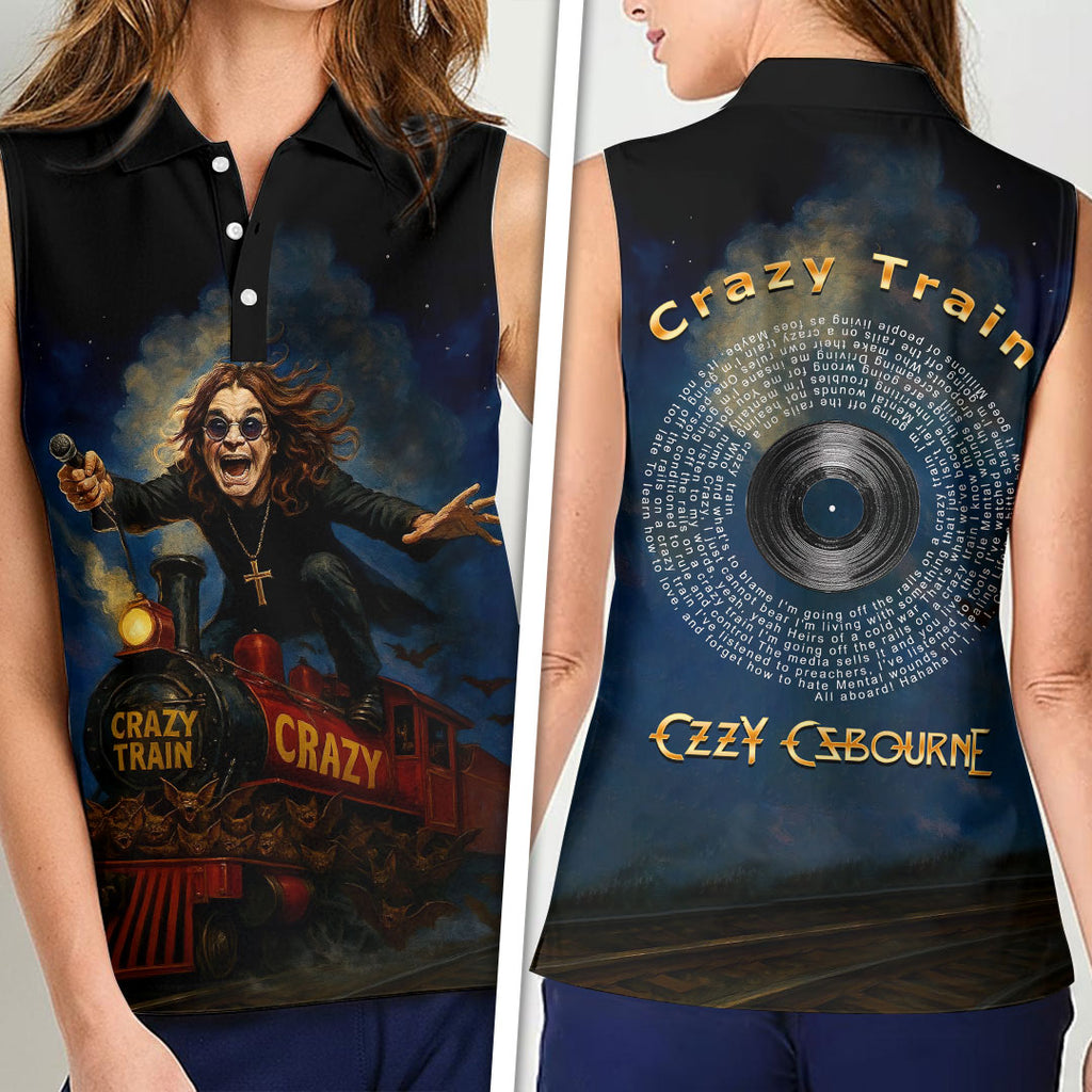Ozzy Osbourne Women Sleeveless Polo Shirt – HOATT17057