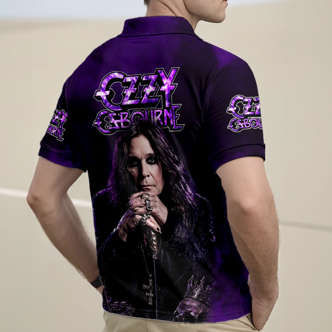 Ozzy Osbourne Zip Polo Shirt – HOATT20085