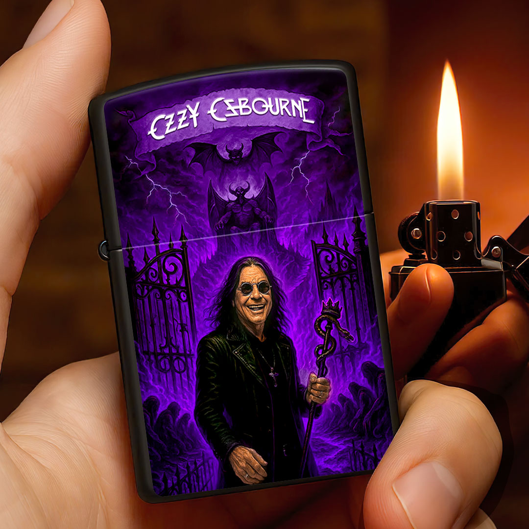 Ozzy Osbourne Zippo Lighter Case (No Insert) – HOATT13284