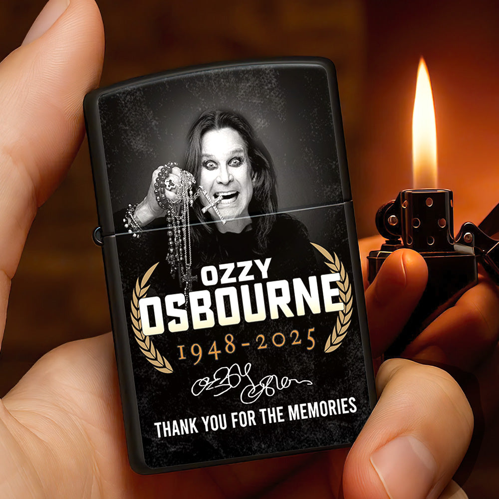 Ozzy Osbourne Zippo Lighter Case (No Insert) – MAITM13122