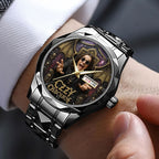 Ozzy Osbourne Alloy Luxury Quartz Watch – GNE4493