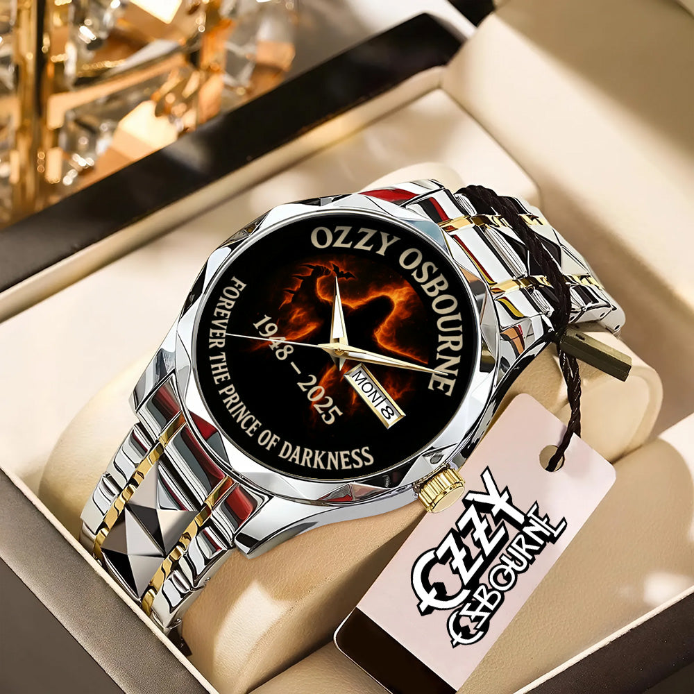 Ozzy Osbourne Alloy Luxury Quartz Watch – TANTN15490