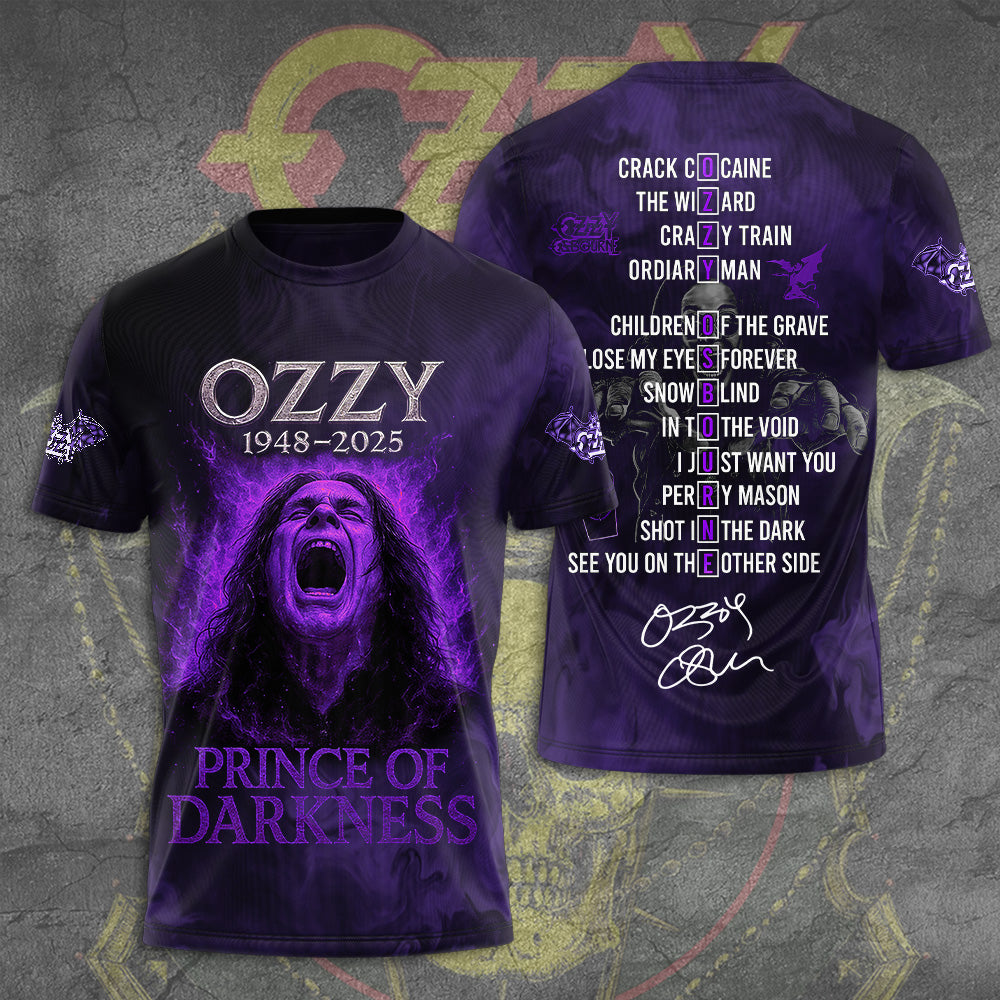 Ozzy Osbourne 3D Apparel – TANTN15390