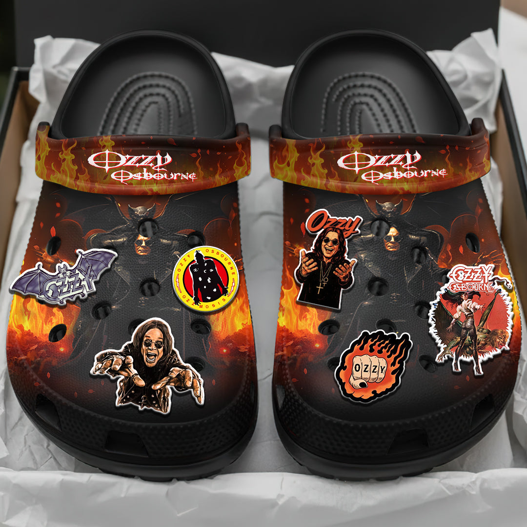 Ozzy Osbourne Custom Clogs – HOATT15335