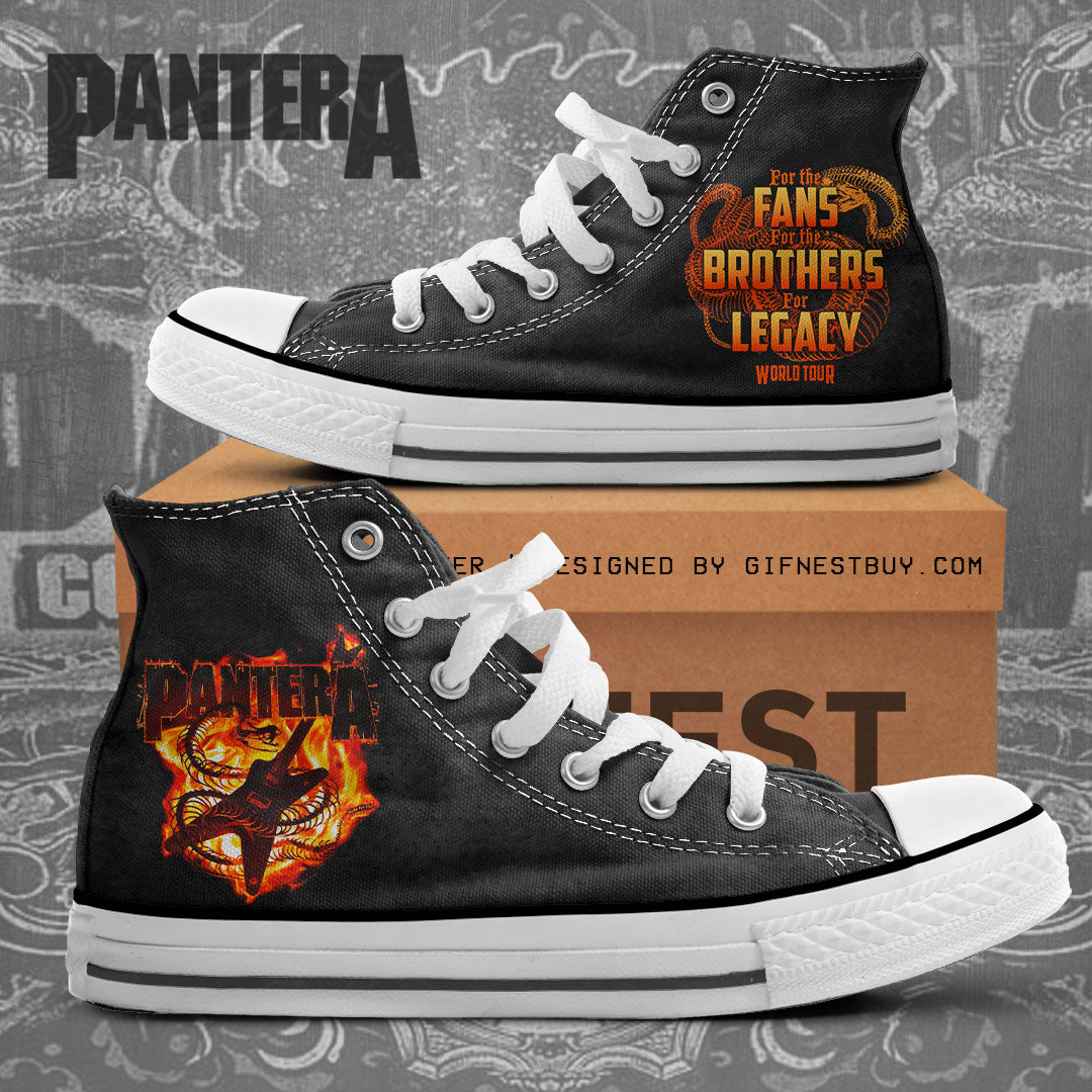 Pantera High Top Canvas Shoes – NGHIAVT 1398