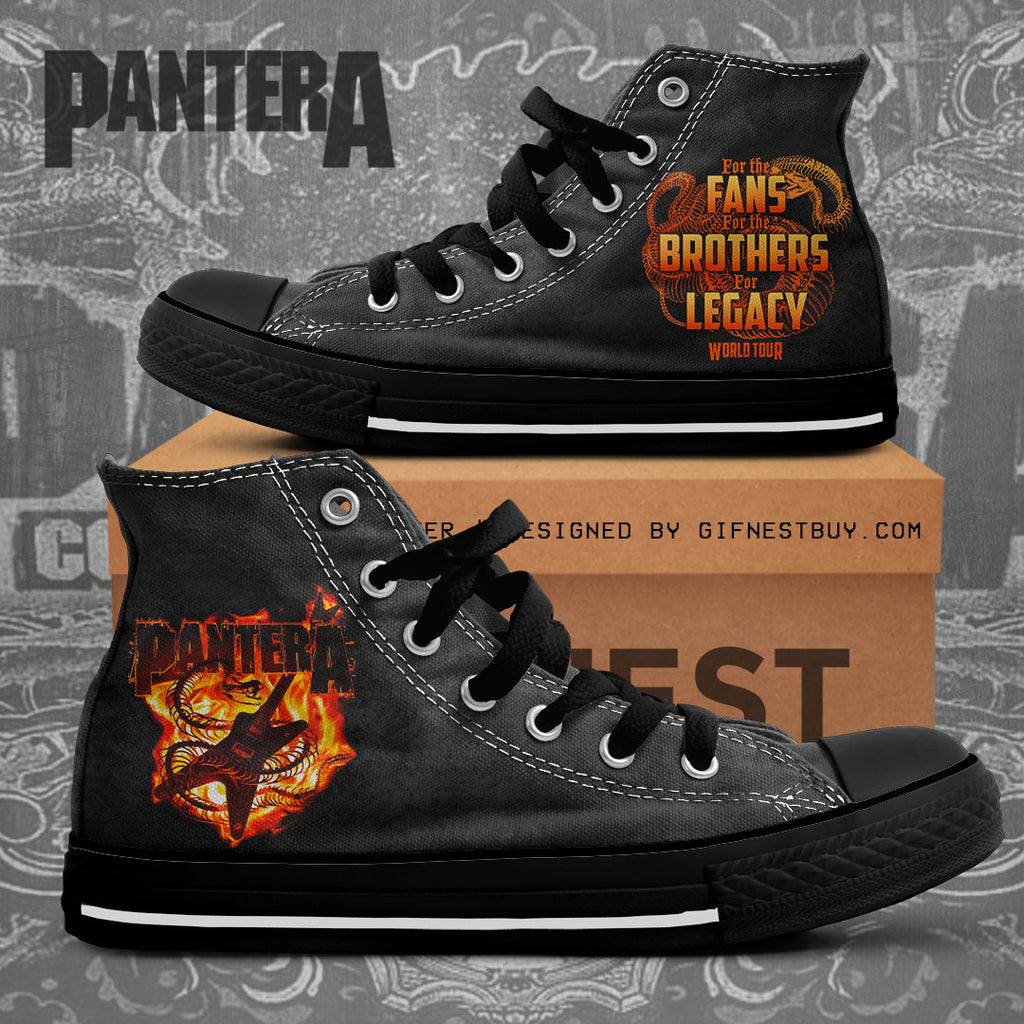 Pantera High Top Canvas Shoes – NGHIAVT 1398