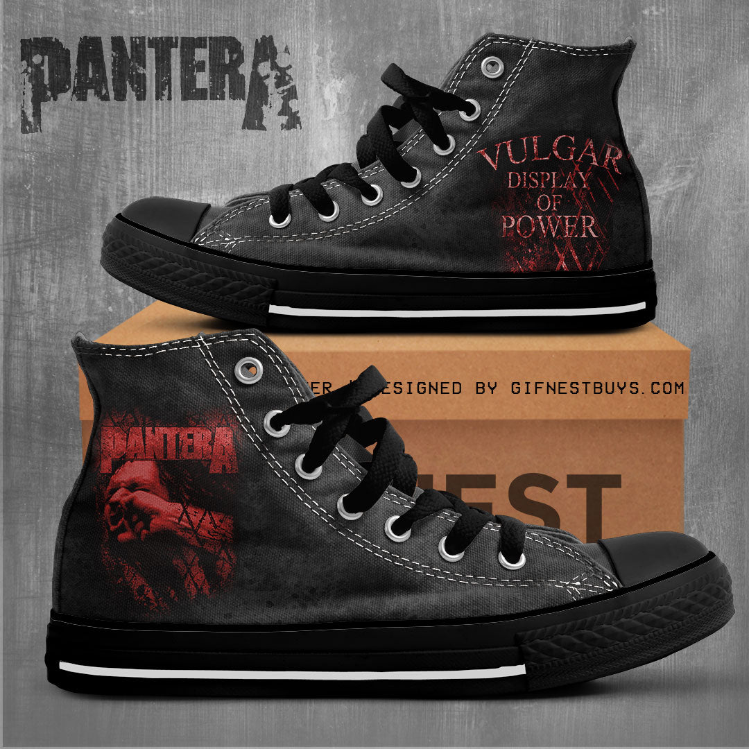 Pantera High Top Canvas Shoes – NGHIAVT 1489