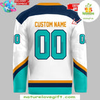 New York Sirens Bauer Hockey Jersey White PHWL Special Edition