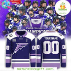 2026 PWHL Walter Cup Champions Hockey Jersey Custom Fan Jersey
