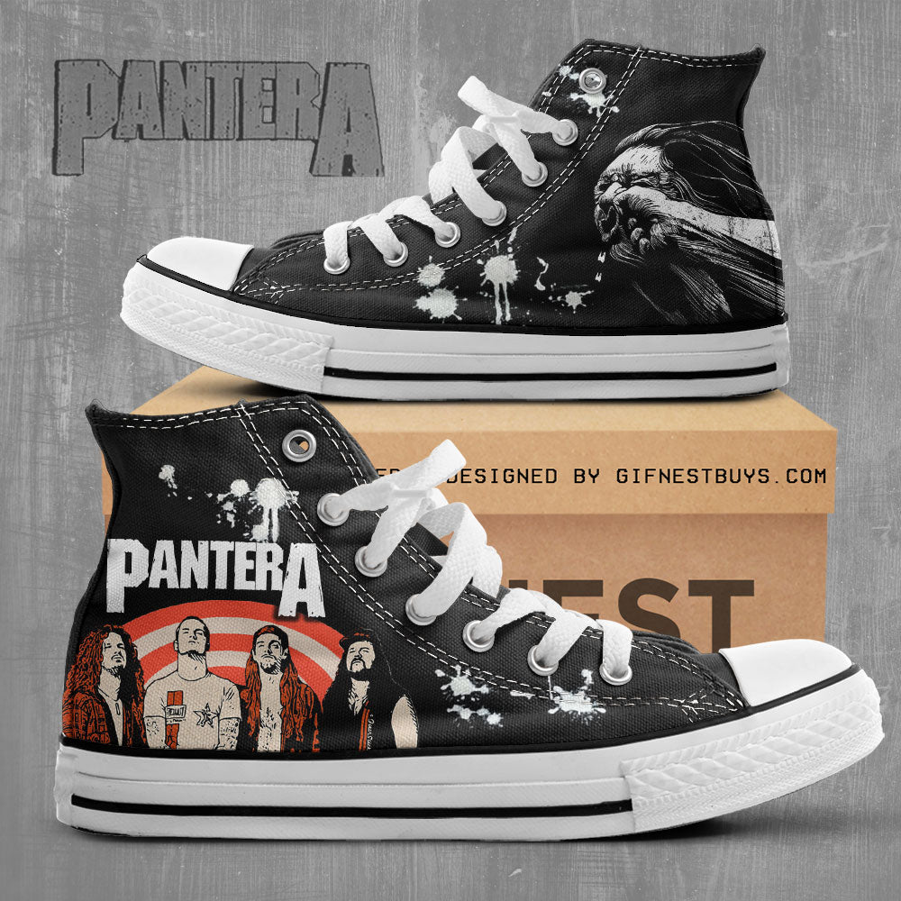 Pantera High Top Canvas Shoes – ANHNV 4219