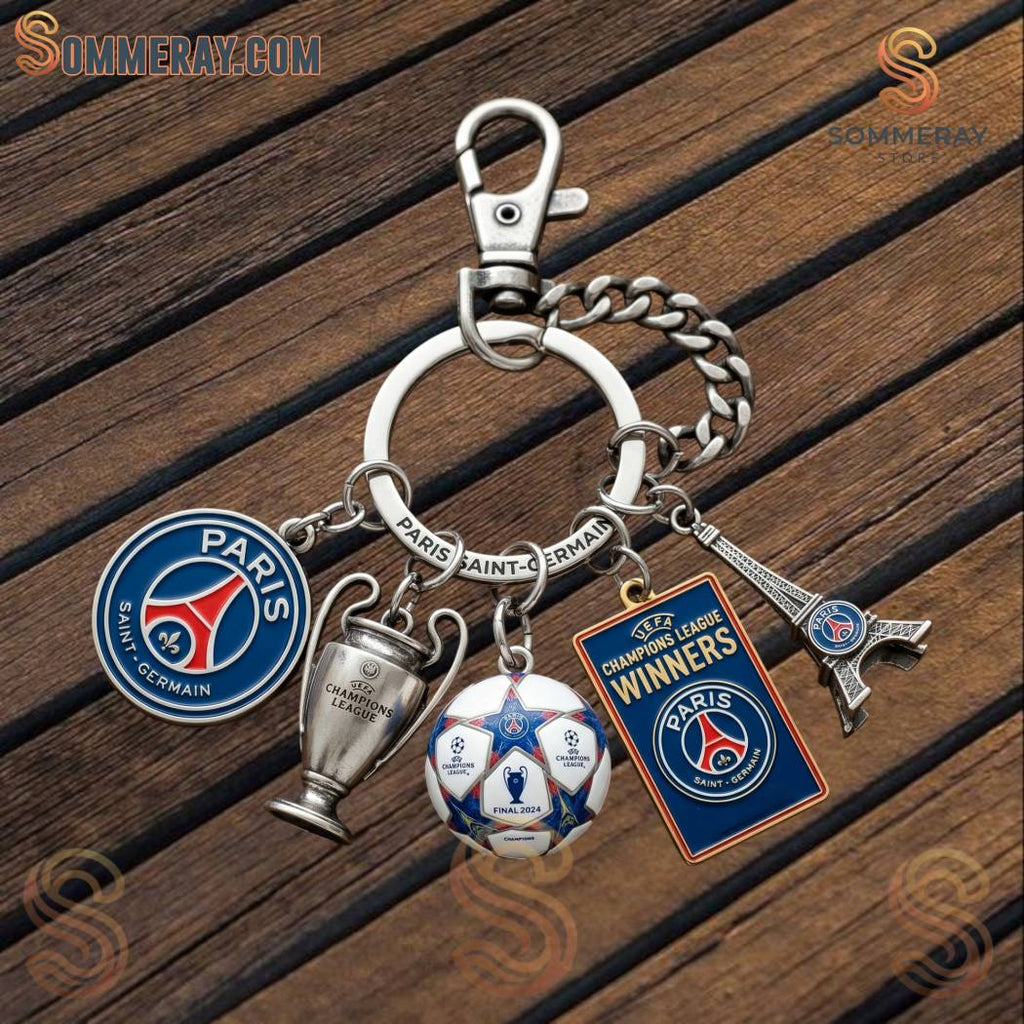 Paris Saint-germain Champions League Winner 2026 Keychain