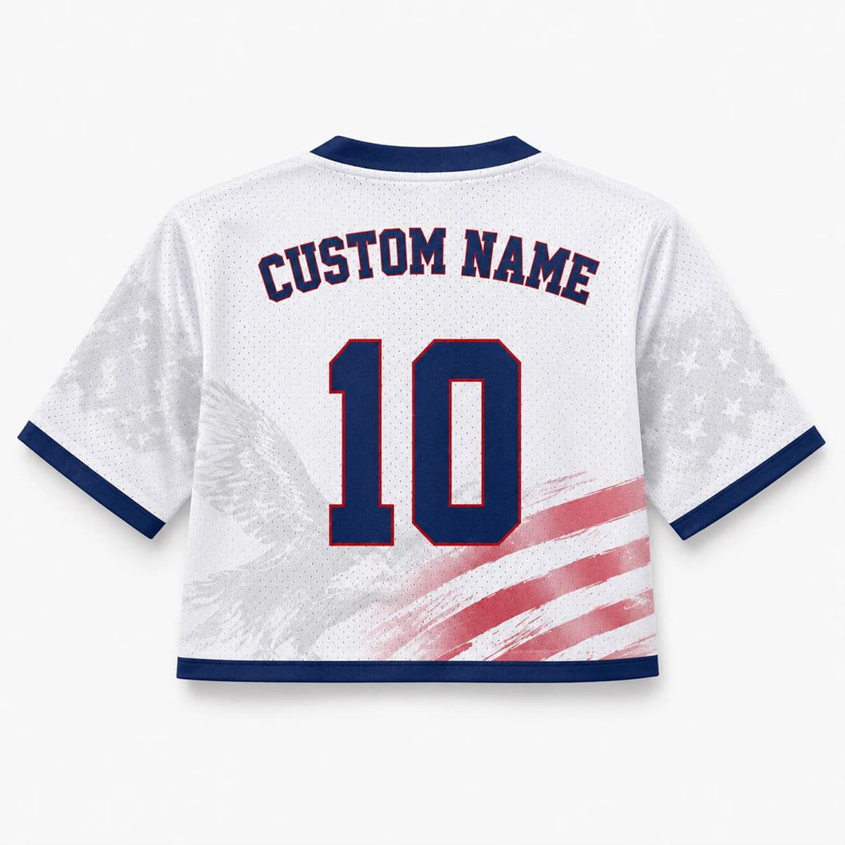 Patriotic Vibe USA World Cup 2026 Crop Top Jersey