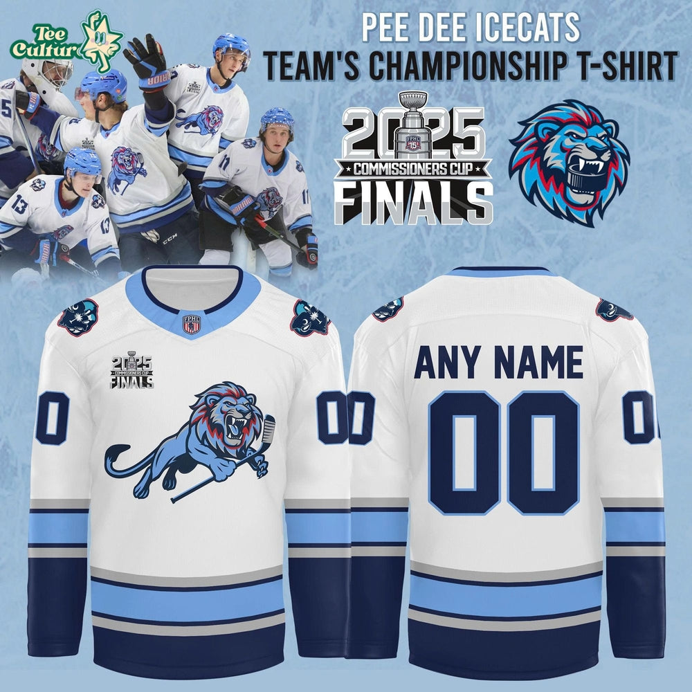 Pee Dee IceCats Divisional Championship Hockey Jersey