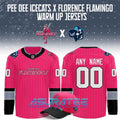 Pee Dee IceCats x Florence Flamingos Warm Up 2026 Hockey Jersey