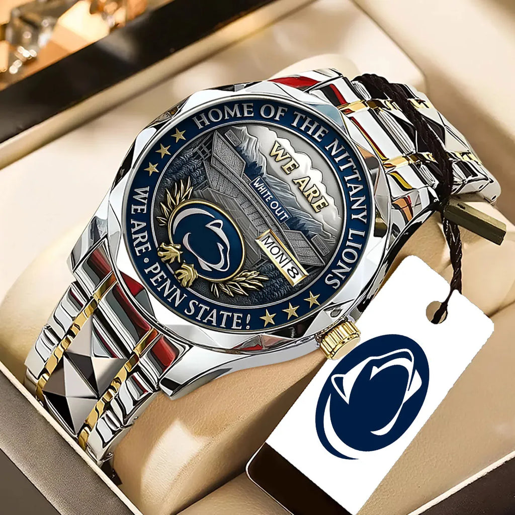 Penn State Nittany Lions Football 170th Anniversary 2025 Alloy Luxury Quartz Watch – TANTN16150