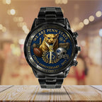 Penn State Nittany Lions Football 170th Anniversary 2025 Black Stainless Steel Watch – TANTN16147