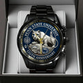 Penn State Nittany Lions Football 170th Anniversary 2025 Black Stainless Steel Watch – TANTN16149
