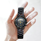 Penn State Nittany Lions Football 170th Anniversary 2025 Black Stainless Steel Watch – TANTN16151