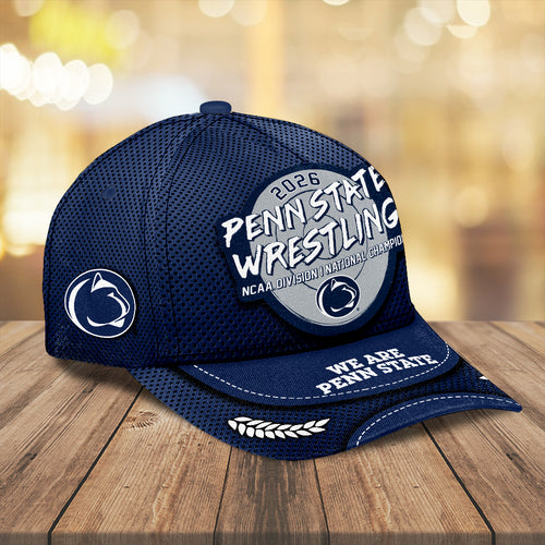 Penn State Nittany Lions Wrestling 2026 National Champions Classic Cap – MAITM15235