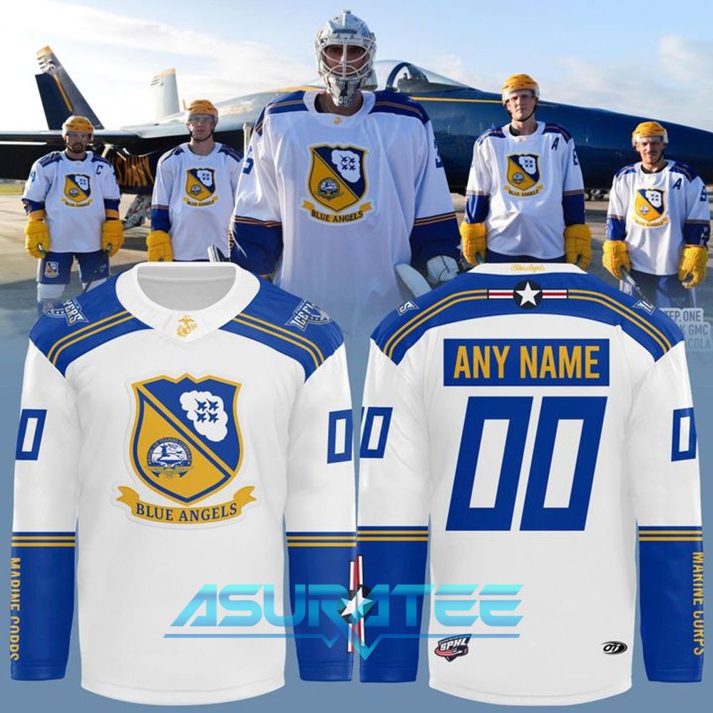 Pensacola Ice Flyers x Blue Angels Night 2025 Hockey Jersey