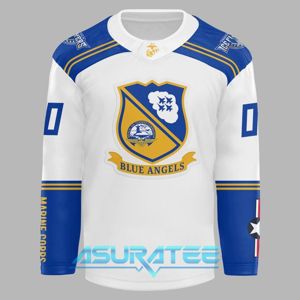 Pensacola Ice Flyers x Blue Angels Night 2025 Hockey Jersey