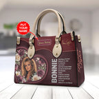 Personalized Bonnie Tyler Leather HandBag – TMTHU8119