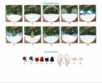 Personalized Dog Ornament with Name Christmas Gift for Pet Lover