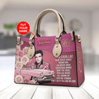 Personalized Elvis Presley Leather HandBag – TMTHU7194