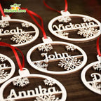 Personalized Family Christmas Ornament Xmas Tree Decorations Gift for Family’s Member