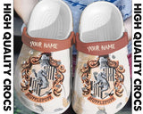 Personalized Hufflepuff Mascot Vintage Harry Potter Crocs