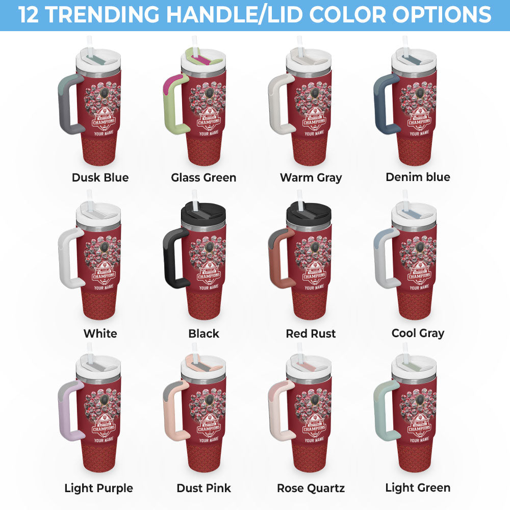 Personalized Indiana Hoosiers Football 2025 40oz Tumbler – TMTHU3391