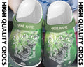 Personalized Official Slytherin Logo Snake Harry Potter Crocs