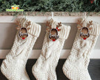 Personalized Rudolph The Red Nosed Reindeer Family Christmas Ornament