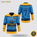 Personalized NFL Washington Commanders Hockey Jersey Thanos Marvel Titan Nfl Hockey Jersey For Fans