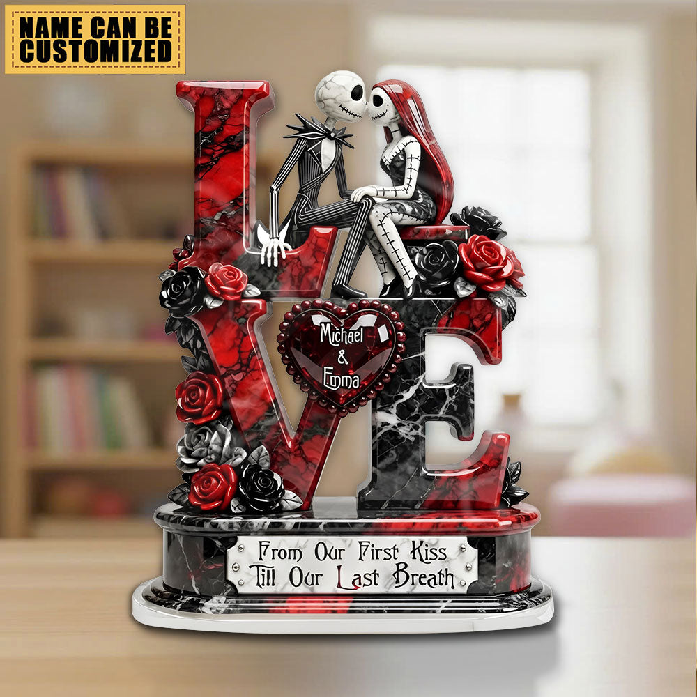 Personalized The Nightmare Before Christmas Custom Shape Acrylic Plaque – TMTHU3734