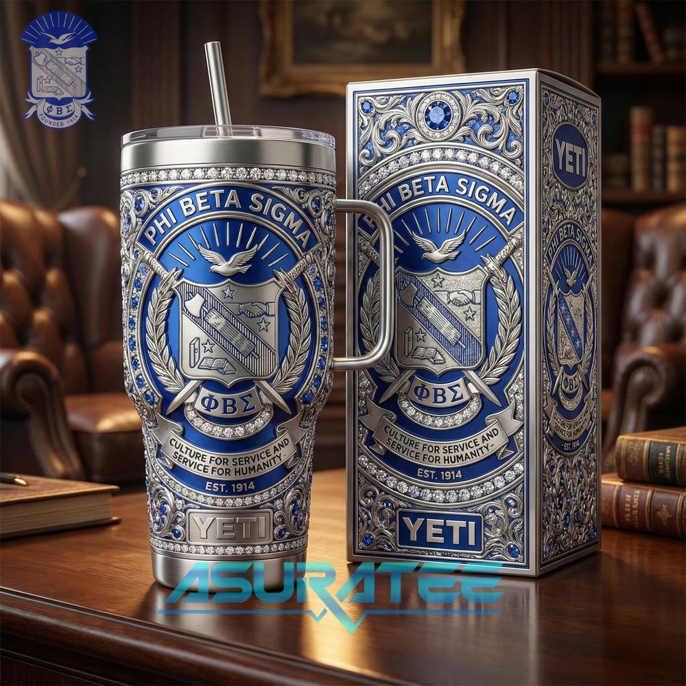 Phi Beta Sigma Fraternity, Inc. 2026 Limited Edition YETI Tumbler