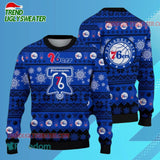 Philadelphia 76ers Winter Wonderland Ugly Christmas Sweater