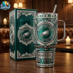 Philadelphia Eagles 40oz Stainless Steel Tumbler