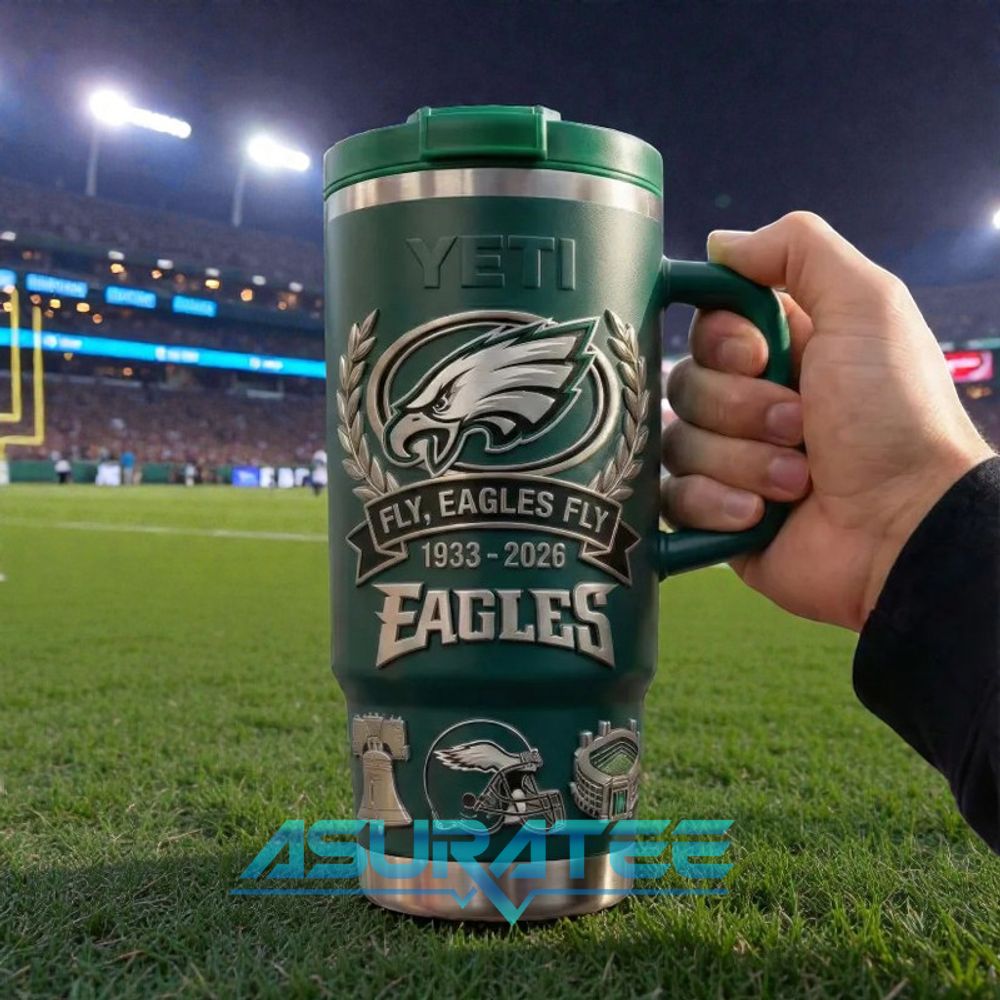 Philadelphia Eagles “Fly, Eagles Fly” Limited YETI Tumbler