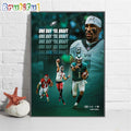 Philadelphia Eagles One Day Til Draft Wall Art Poster Canvas