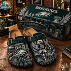 Philadelphia Eagles Suede Clogs