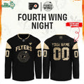 Philadelphia Flyers 2026 Fourth Wings Night Special Hockey Jersey